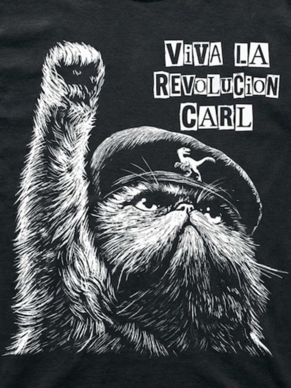 Viva La Revolucion Carl Dungeon Crawler Carl Shirt Princess Donut Mongo Tee 273 - Picture 2 of 5